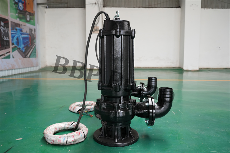 75kw High Pressure Slurry Vertical Self-Priming Electric Water Centrifugal Submersible Sewage Pump