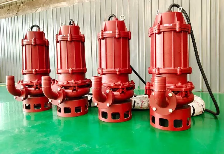 Large flow submersible pump