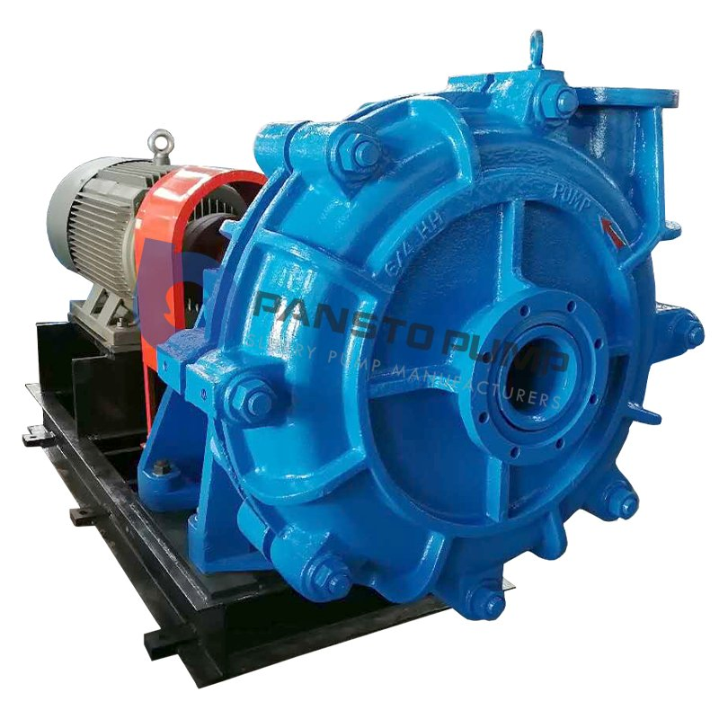 Compact Construction Ease of Maintenance Closed Impeller Slurry Pump for Mining Slurry Processing with ISO / CE