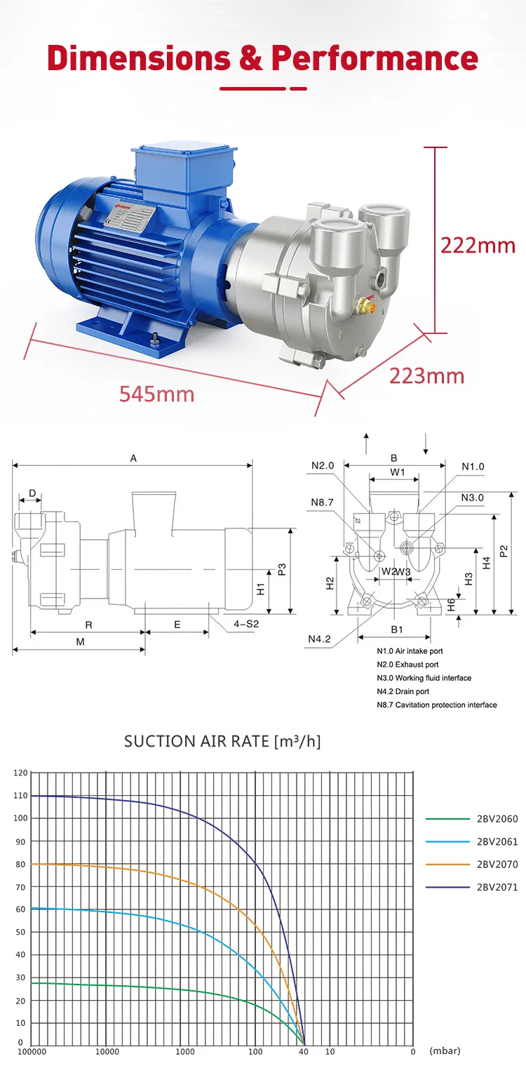 Vacuum Pump Engineering Drawing
