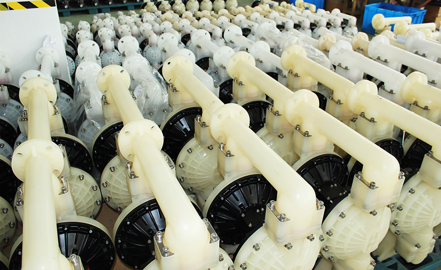 Plastic Water Slurry Pneumatic Transfer Diaphragm Pump