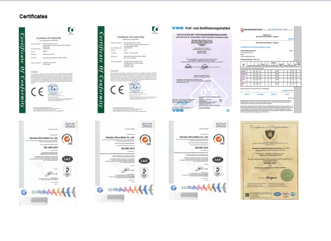 Product Certifications 1