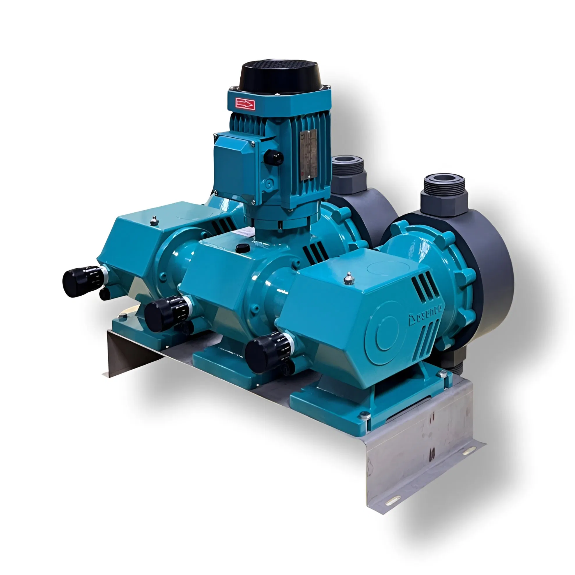Dosence 3 Pump Heads Multi Agent Mixed Input Peristaltic Double Vacuum Electric Diaphragm Chemical Metering Pumps
