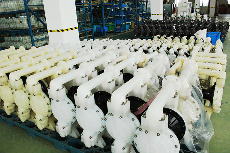 Plastic Water Slurry Pneumatic Transfer Diaphragm Pump