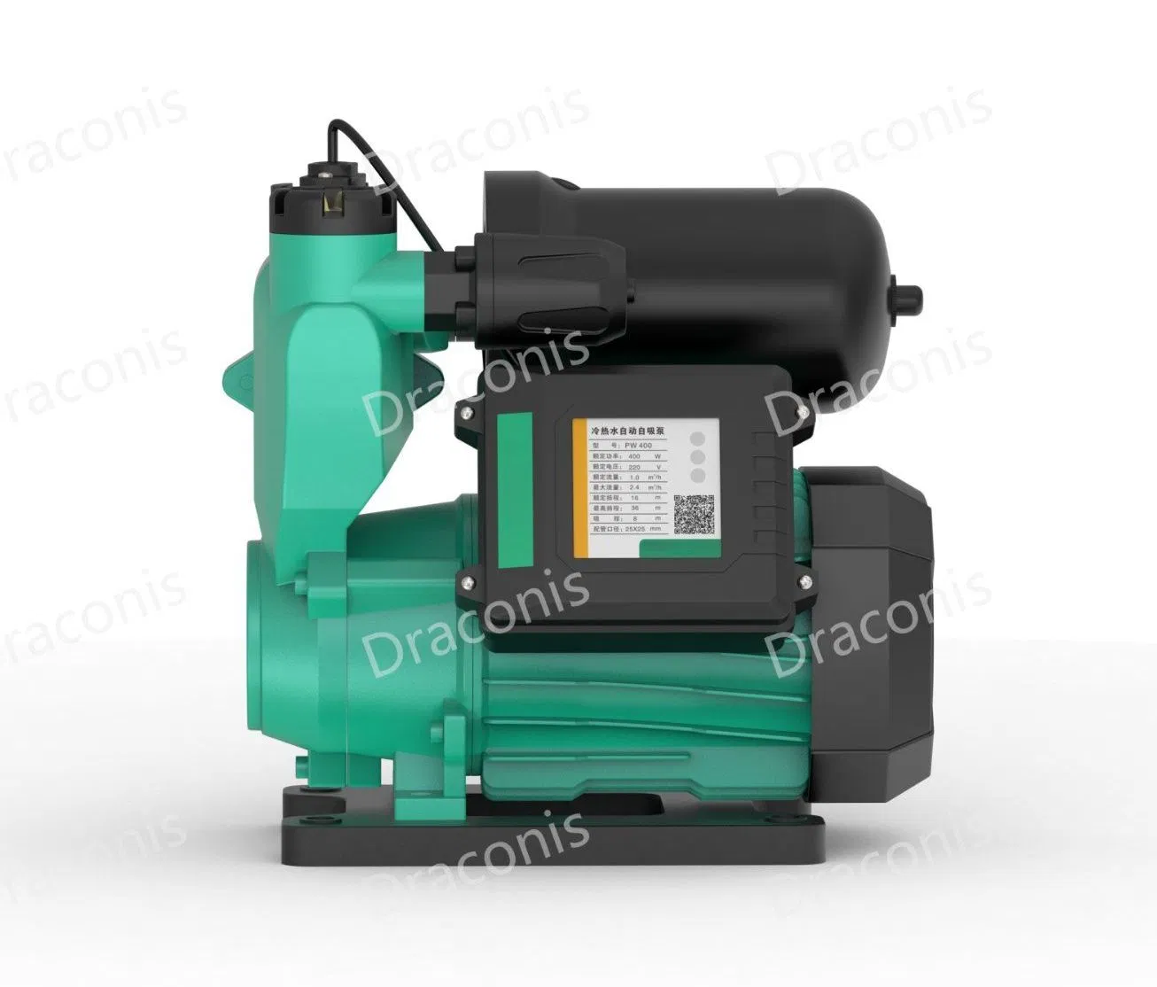 Pw Series Full-Automatic Self-Priming Booster Electric Water Pump with Ai Upgrade Option