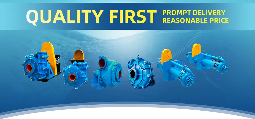 Horizontal Centrifugal Heavy Duty Slurry Pump