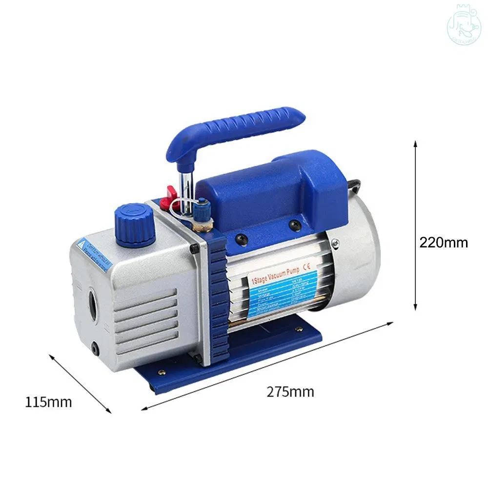 High Pressure Refrigeration Tool Portable Single-Stage Mini Vacuum Pump