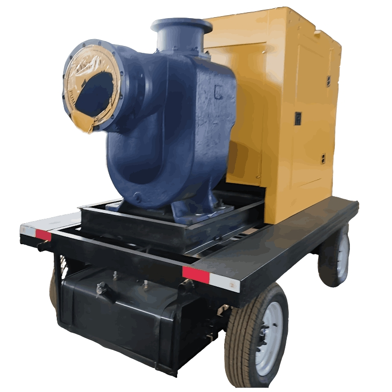 High-Performance Self-Priming Water Pump for Diesel Engines