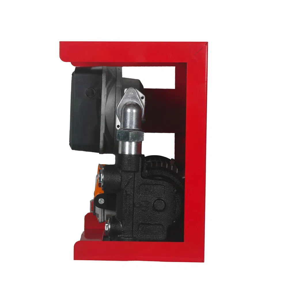 12V 220V Diesel AC Combined Refueling Pump Gasoline Pump Kerosene Mechanical Fuel Gauge Diesel Oil Transfer Pump with Flow Meter