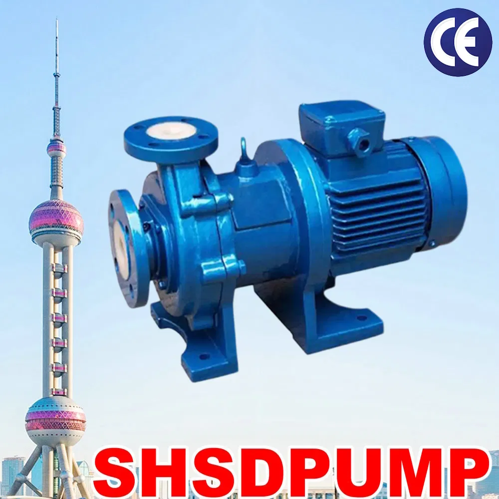 Shendu Slurry Self Priming Double Suction Fiberglass High Pressure Stainless Steel Chemical Prosess Centrifugal Horizontal Magnetic Pump