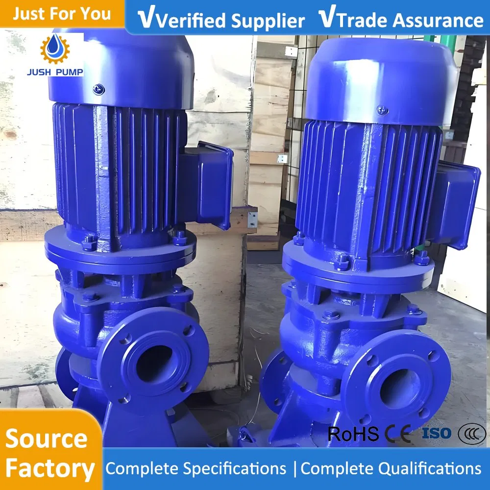 China Electric Irrigation Centrifugal Pump Vertical Pipeline Pump Irg Series Industrial Water Pump