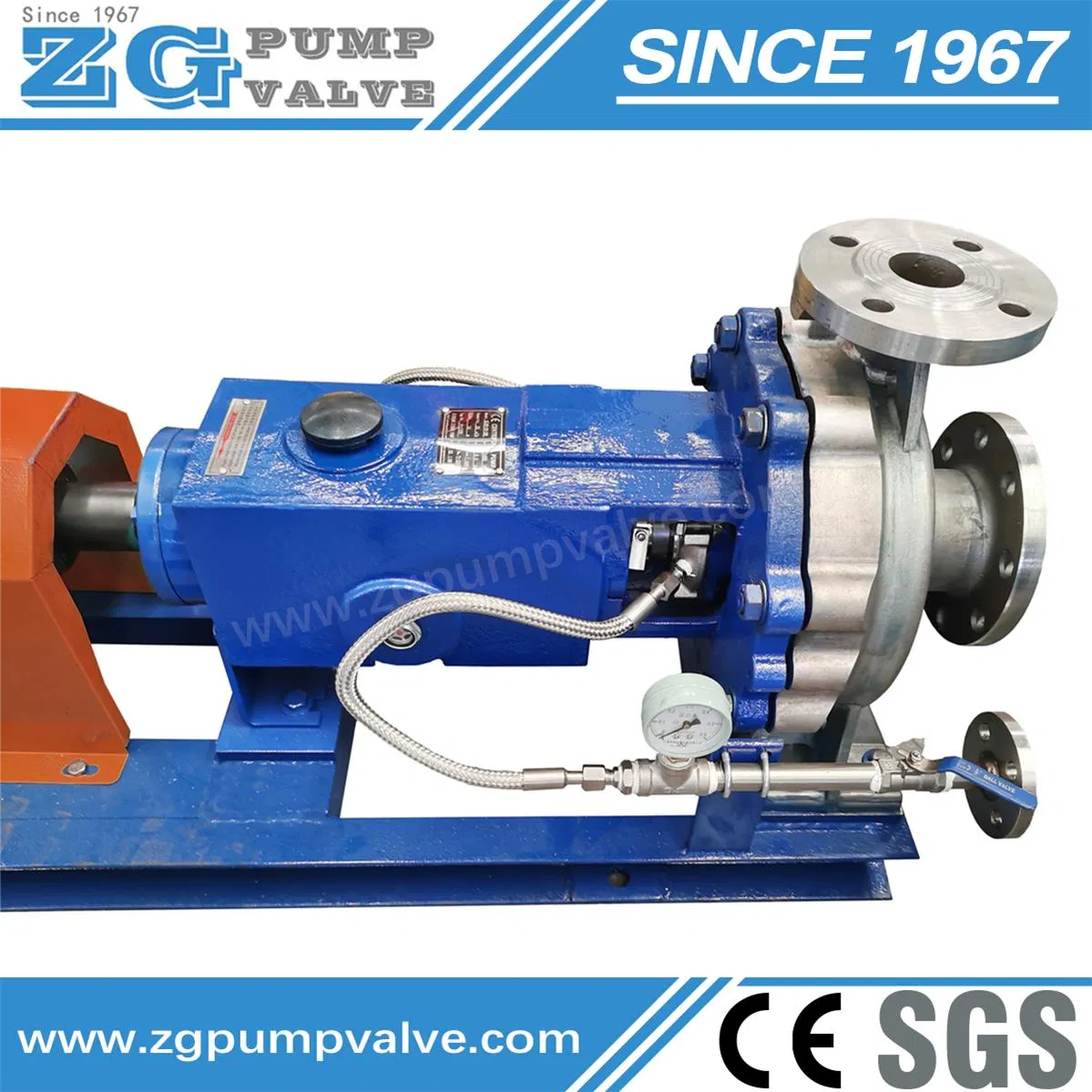 High Temperature High Pressure Self-Priming Sea Water Mixed Flow Chemical Process Centrifugal Pump by Duplex Stainless Steel, Titanium, Nickel, Monel, Hastelloy