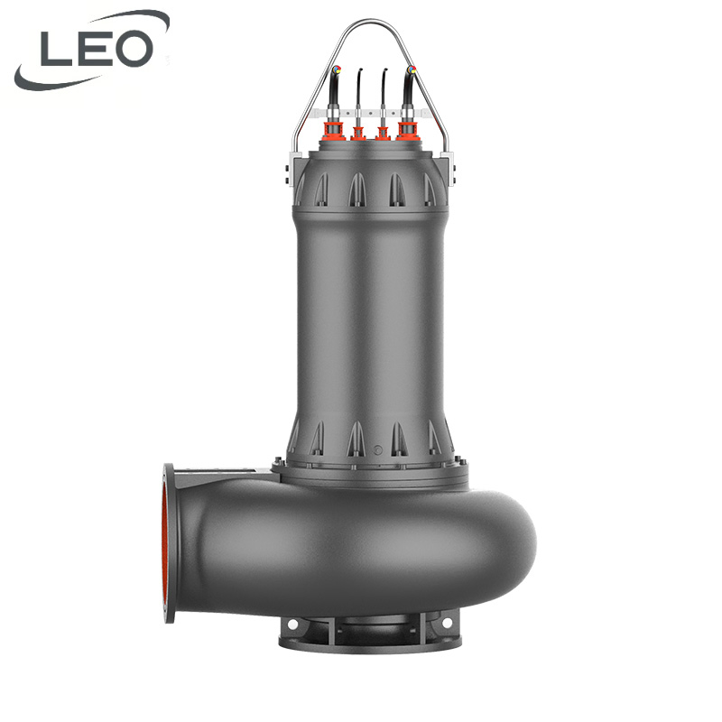 Leo Non-Clogging Industrial Electric Vertical Submersible Sewage Water Pump for Wastewater Drainage