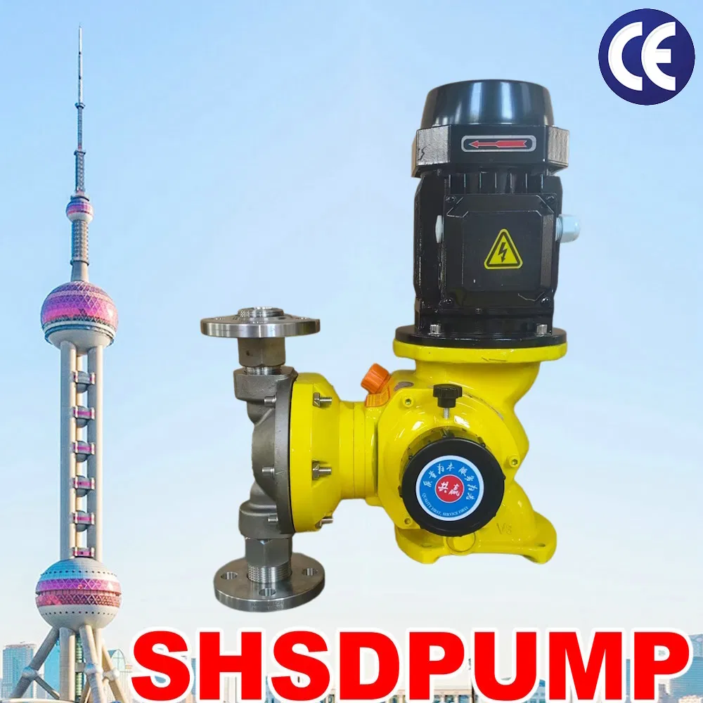 Shendu Slurry Self Priming Suction High Pressure Flow Chemical Centrifugal Horizontal Dosing Pump Hydraulic Diaphragm Metering Pump