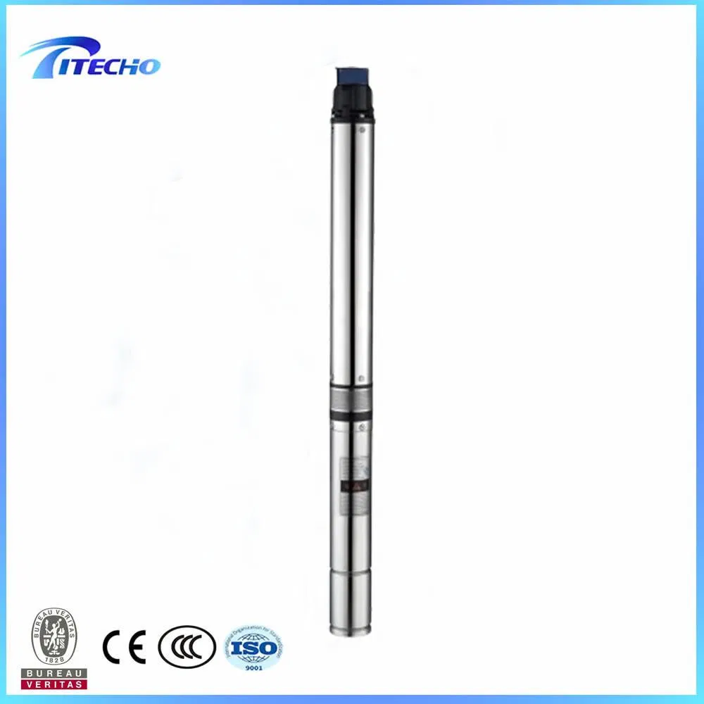 1.3kw 4m/H3 65m Sdm Stainless Steel Deep Well Submersible Pump for Water Sewage Dirty Water 5HP Motor Clean Watering Applications