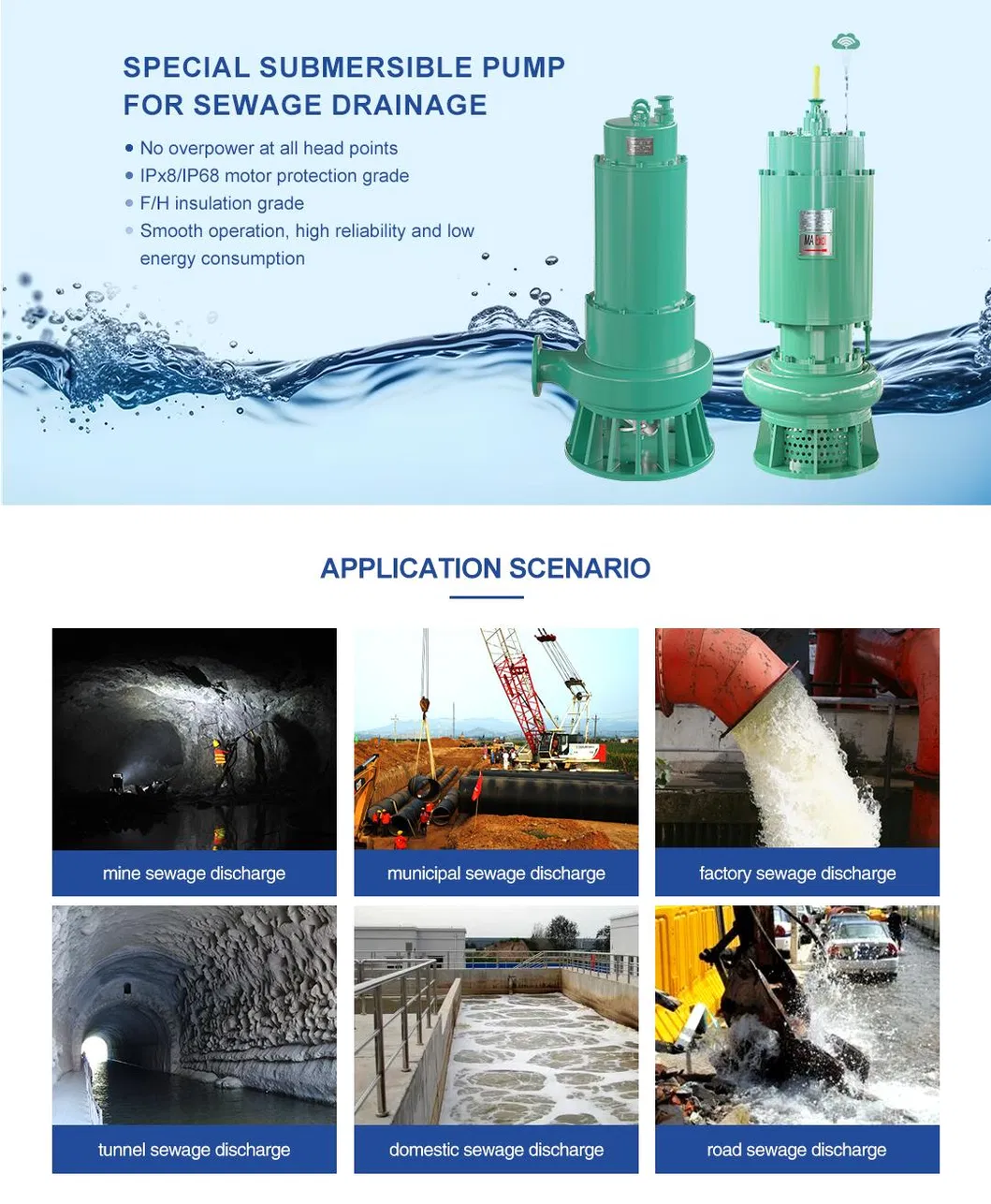 Submersible Sewage Pump View 5