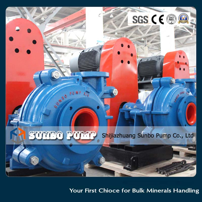 Heavy Duty Mining Horizontal Centrifugal Slurry Pump