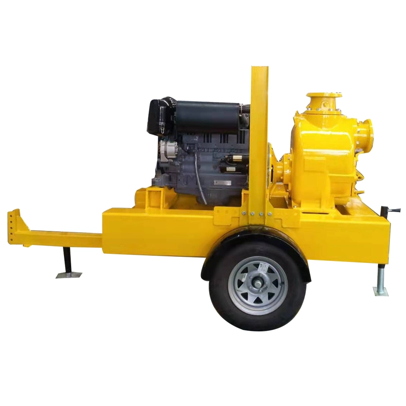 8 Inch Self-Priming Diesel Engine Centrifugal Pump, Flood Control Pump, Trash Pump, Drainage Pump, Fire-Fighting Pump, Irrigation Pump, Diesel Water Pump.
