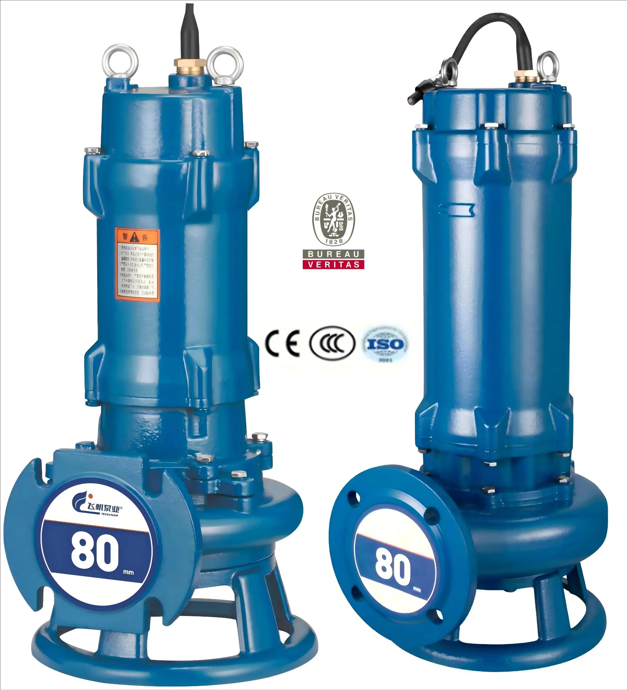 Efficient Gnwq Series Knife Cutting Electric Submersible Pump for Residential Industrial Sewage Handling