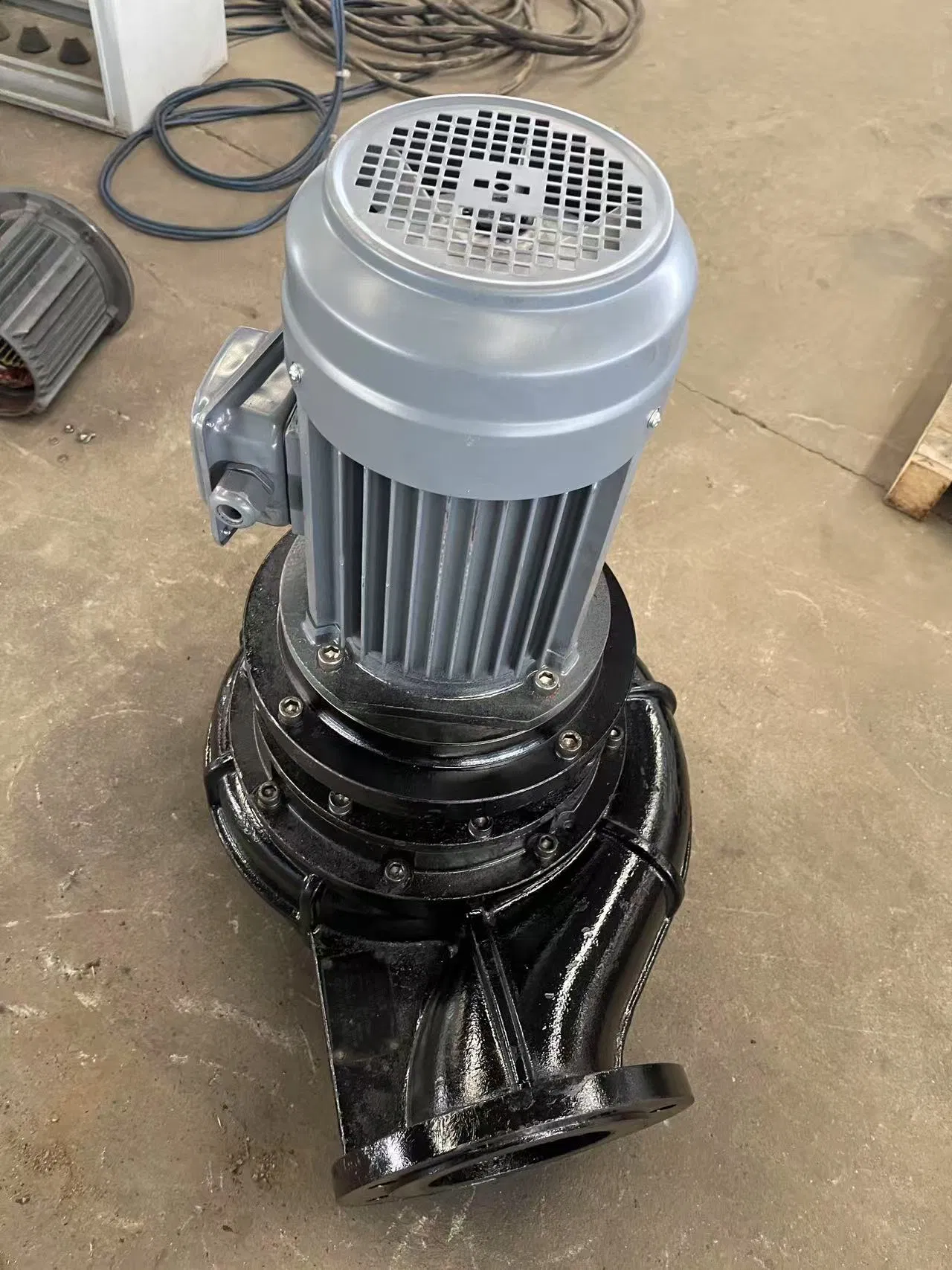 Industrial-Grade Heat-Resistant Vertical Screw Pump: Centrifugal Design for Municipal Sewage with High-Temperature Resistance