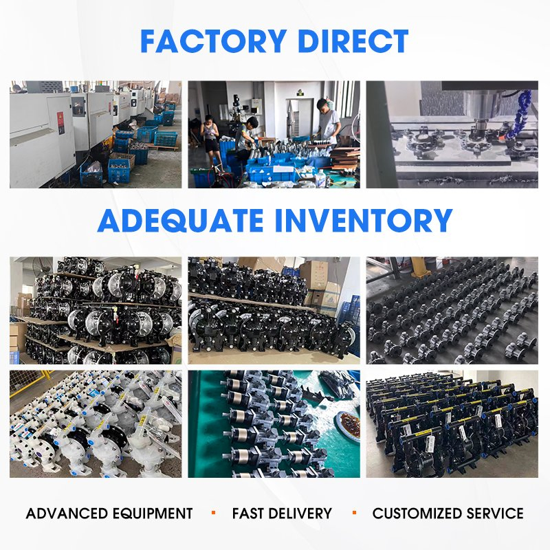 Industrial 308 Pneumatic Diaphragm Pump - Corrosion Resistant Air Pump for Acid, Alkali &amp; Wastewater Treatment