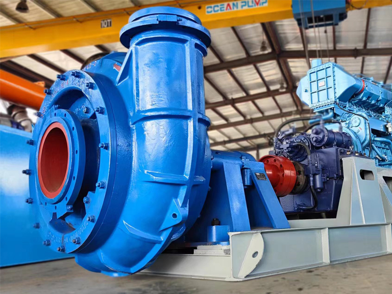 12 14 Inch Sand Suction Pump Mud Gravel Dredge Slurry Gold Dredge Pump Heavy Duty Long Distance River Dredging Electric Diesel Centrifugal Gold Mining Suction