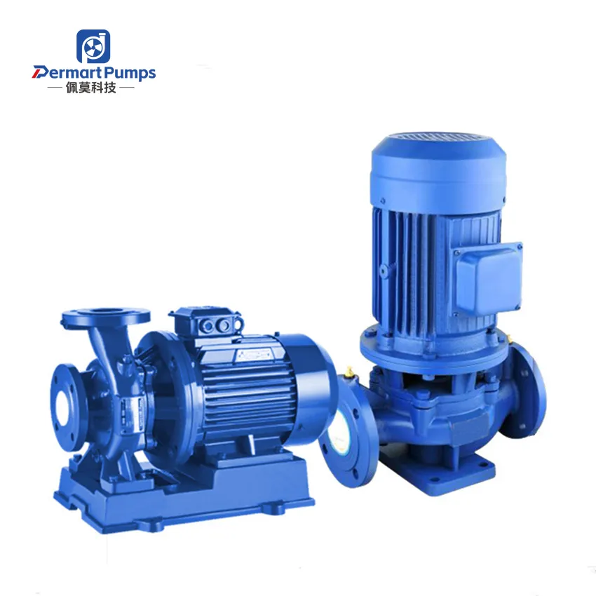 Centrifugal booster pipeline pump