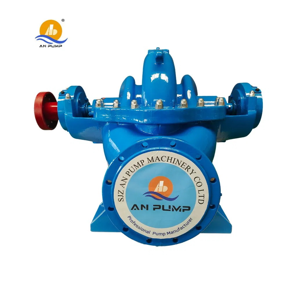 Single Stage Double Suction Split Case Electric High Pressure Water Pump Set