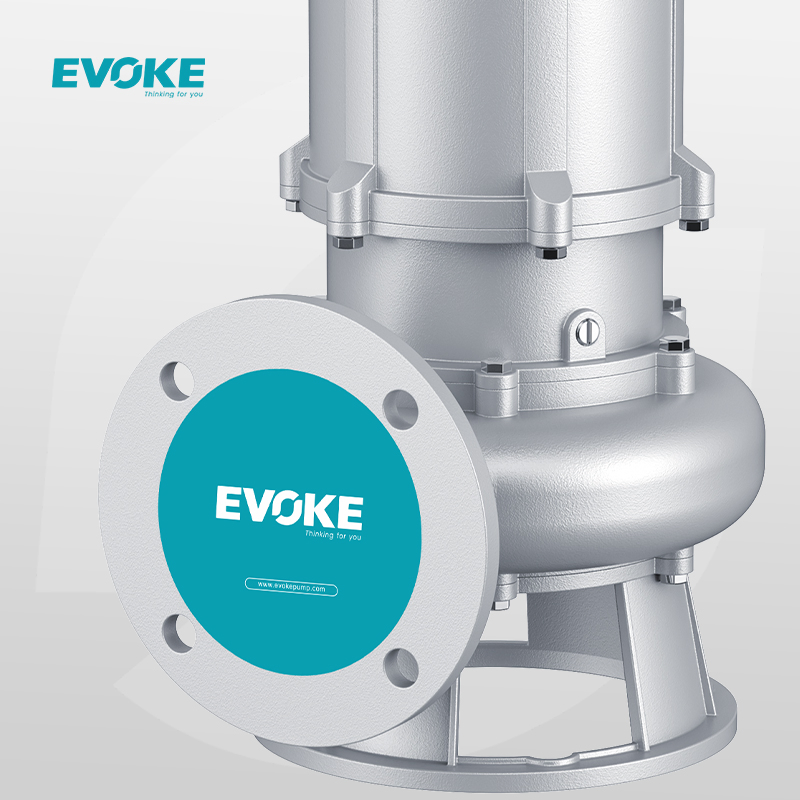 Evoke Wqs Stainless Steel Submersible Electric Sewage Vertical SS304 SS316 Industrial Pump