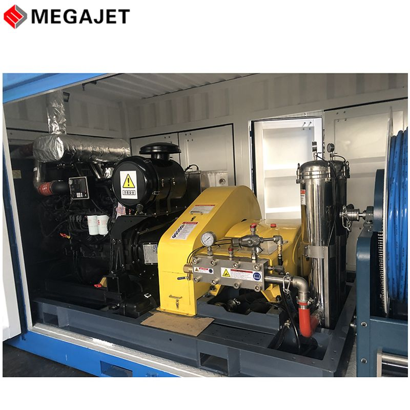 2800 Bar Diesel High Pressure Water Jetting Pump