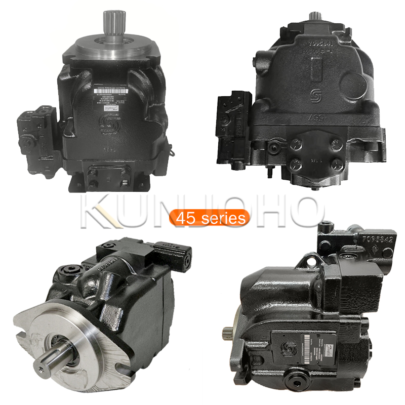 Sauer Dan-Foss Mini Excavator Parts Hydraulic Gear Pump High Pressure Radial Piston Plunger Oil Pump