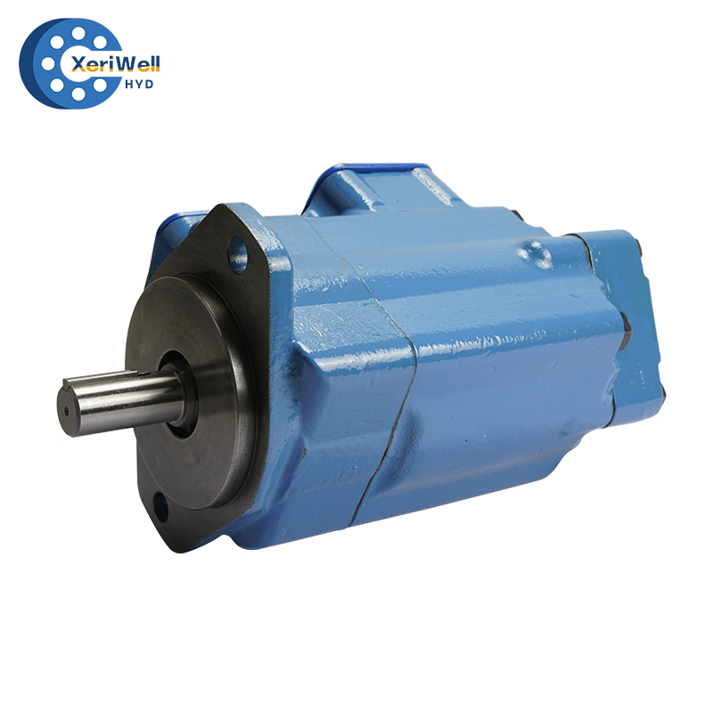 China Wholesale Single/Double Rotary Hydraulic Vane Vacuum Sliding Pump with Parker Denison Yuken PV2r Vickers Tokyo Keiki Tokimec Kcl V20f 45V60A 35V35A LPG