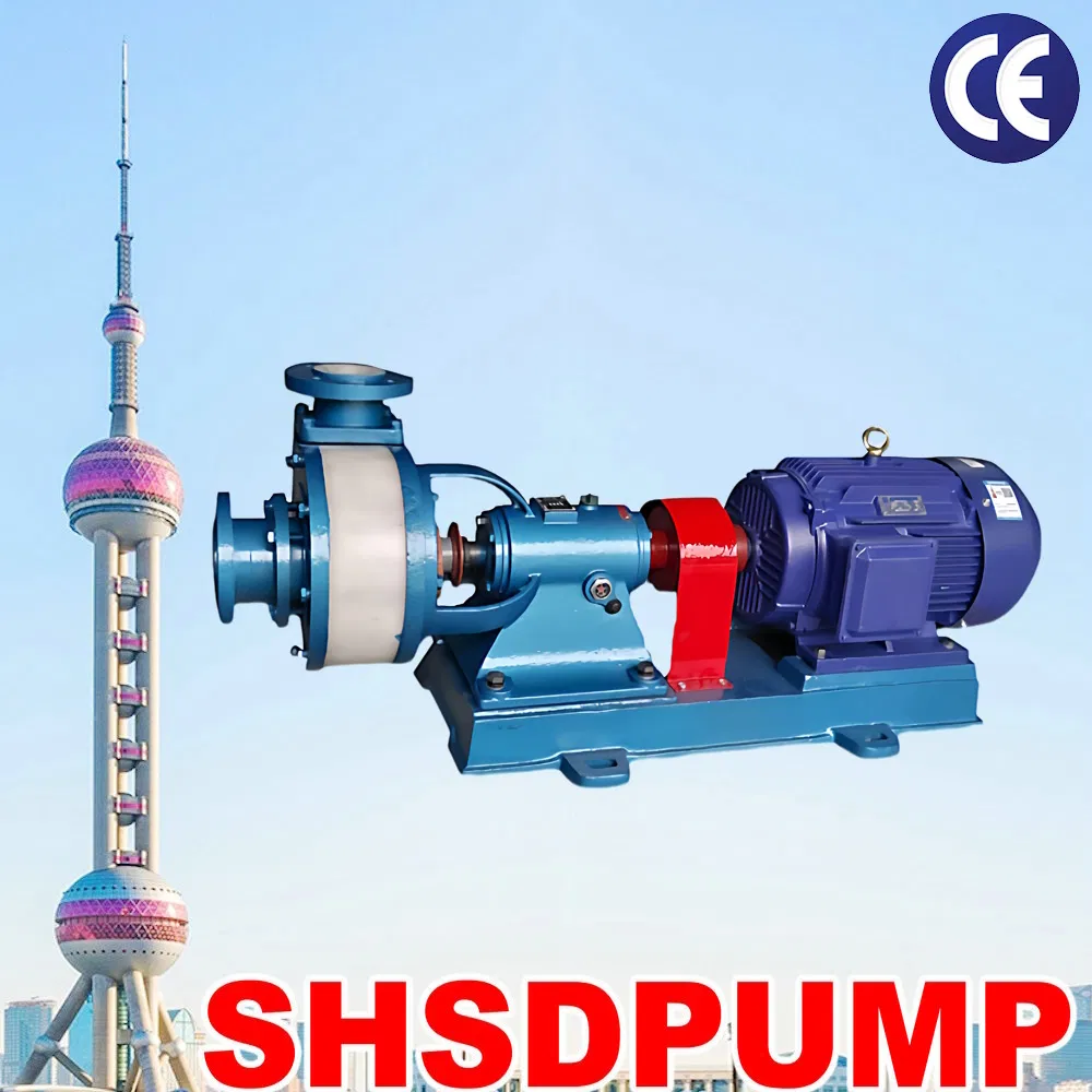 Shendu Slurry Self Priming Double Single Suction Stainless Steel Pressure Flow Chemical Prosess Centrifugal Horizontal Engineering Plastic Pump