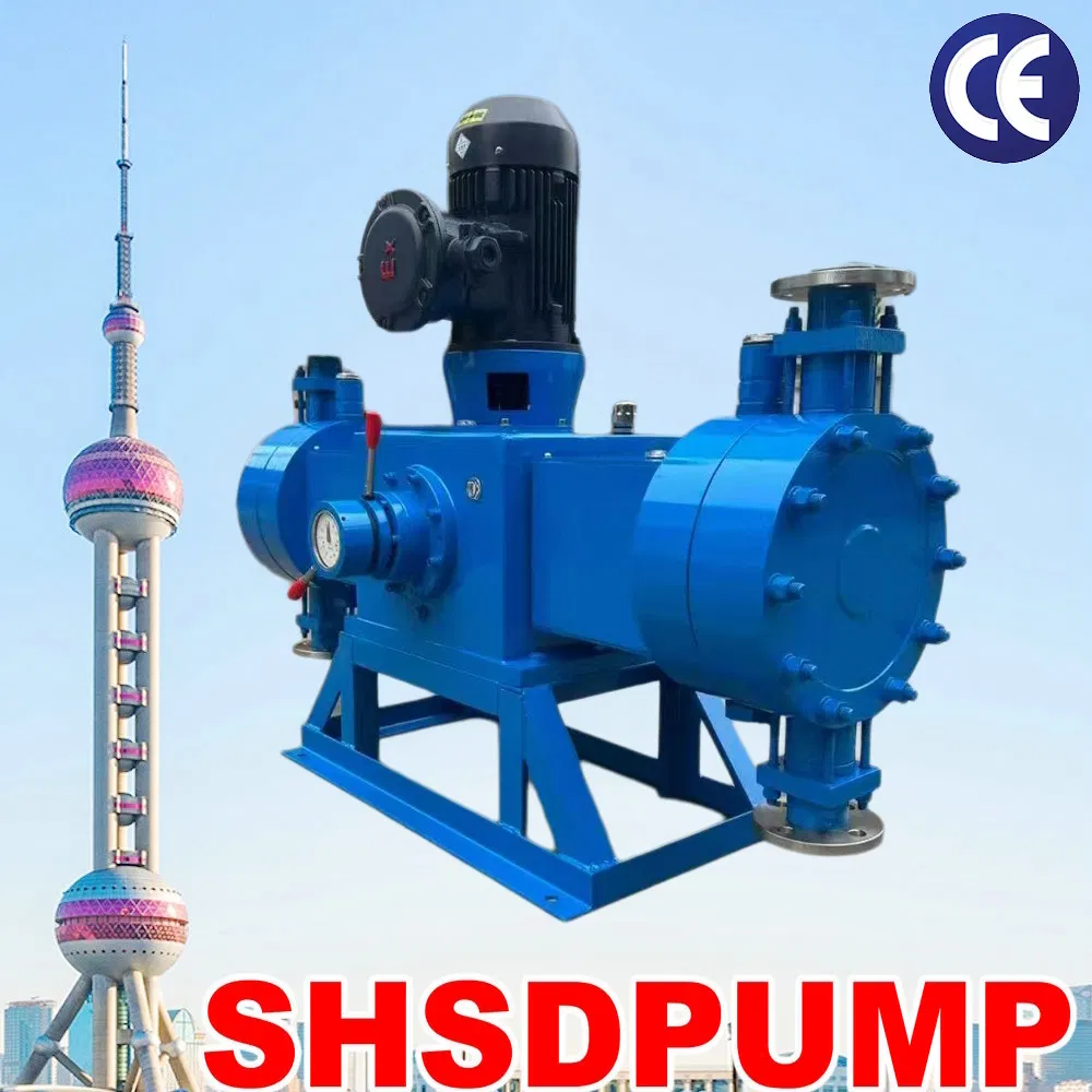 Shendu Slurry Self Priming Suction High Pressure Flow Chemical Centrifugal Horizontal Dosing Pump Hydraulic Diaphragm Metering Pump