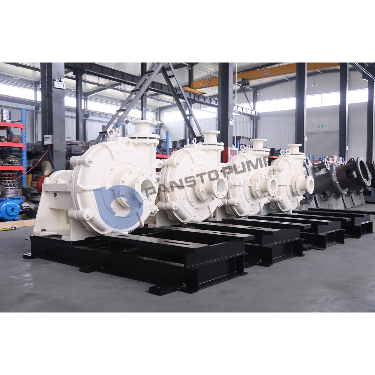 Phhs-150 High Head High Capacity Motor Power 6inch Centrifugal Slurry Pump