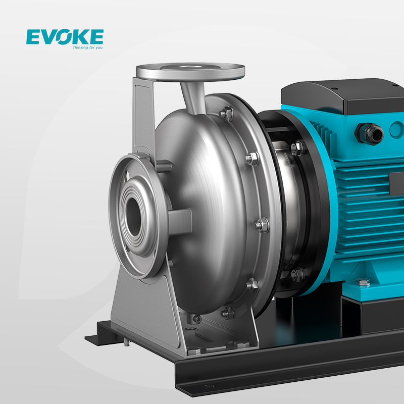 Evoke Ezs Stainless Steel SS304 SS316 Horizontal Centrifugal Electric Industrial Water Pump