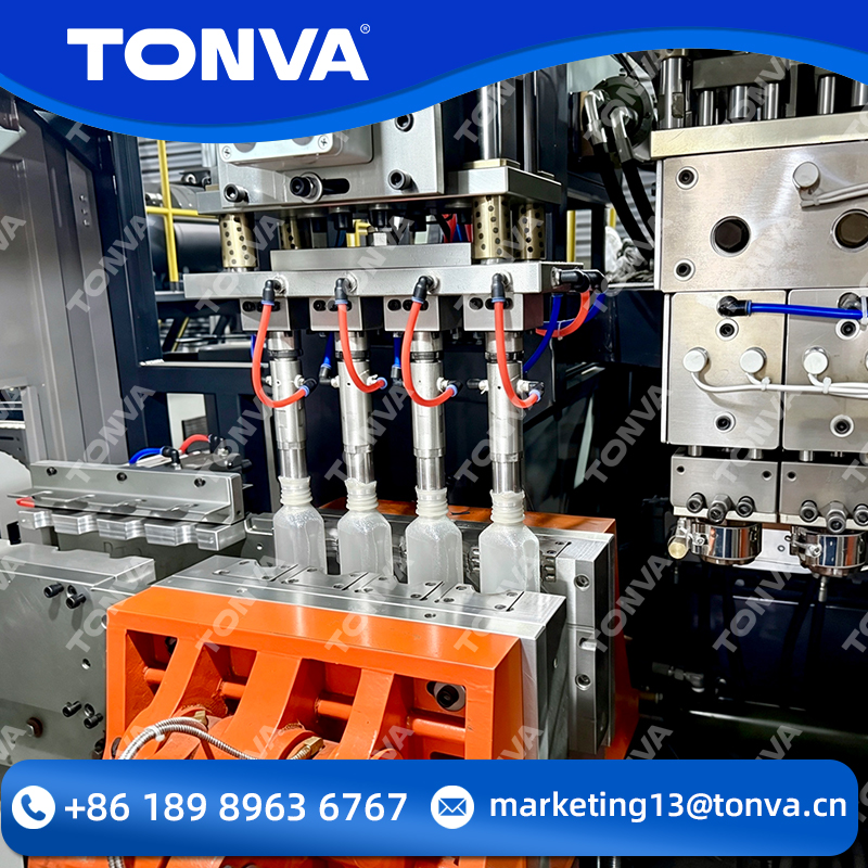Certificación CE Máquina de moldeo por soplado de botellas de plástico de China - Proveedores y fábrica de alta eficiencia 4+4 Fabricantes, Fábricas