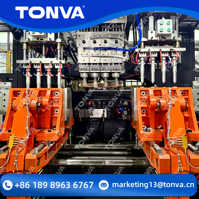 Certificación CE Máquina de moldeo por soplado de botellas de plástico de China - Proveedores y fábrica de alta eficiencia 4+4 Fabricantes, Fábricas