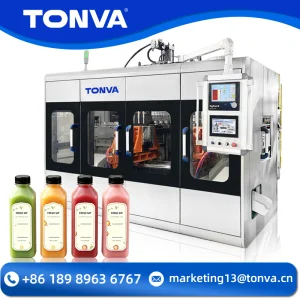 Alta Calidad Máquina de Moldeo por Soplado de Botellas de Plástico TONVA 4+4