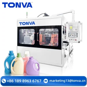 Certificación CE Máquina de moldeo por soplado para botellas de detergente para ropa