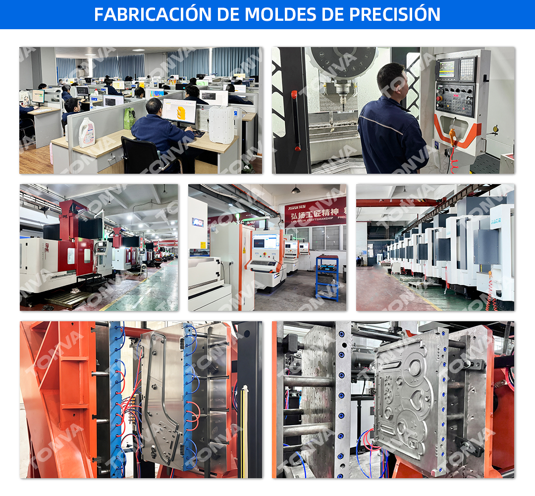 Detalle de máquina de moldeo por soplado 4