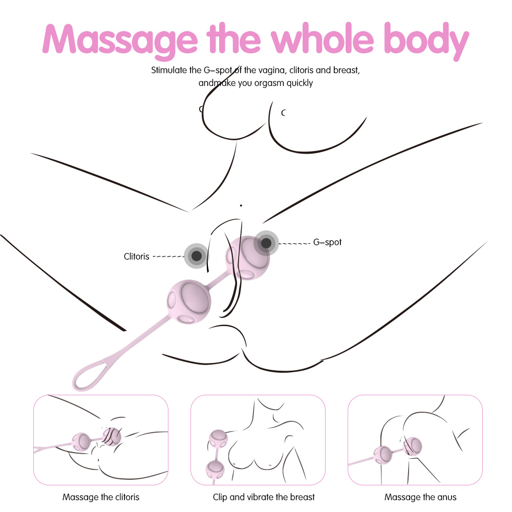 OEM TOPARC Pink Vagina Balls Pelvic Floor Muscle Repair Sex Toys Manufacturers, Company