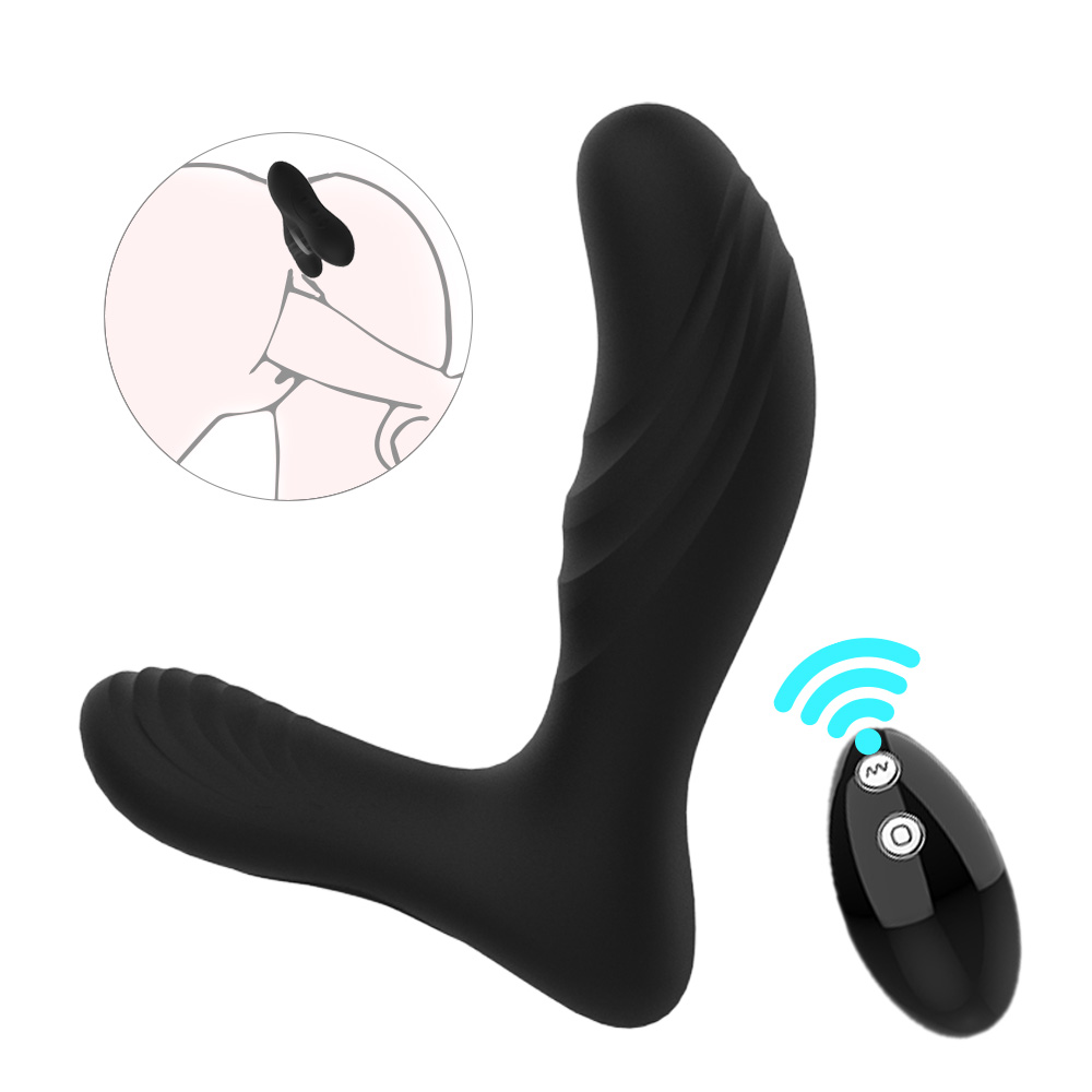 Custom TOPARC Black Silicone Prostate Massager Toys Manufacturers, Companies