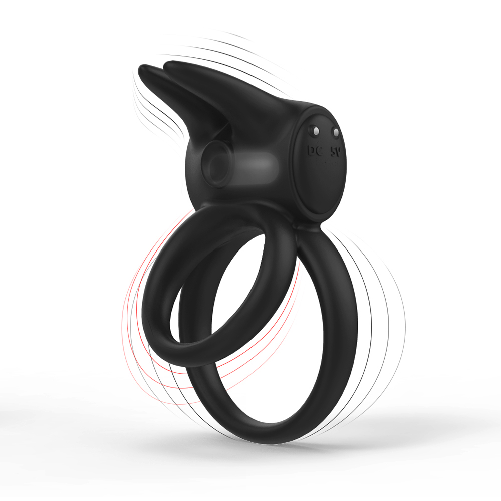 Custom TOPARC Black Penis Dual Vibrating Ring Sex Toys Suppliers, Company