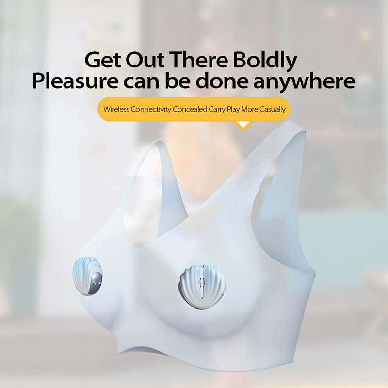 Custom TOPARC Breast Clip Vibrating Electric Massager SM Erotic Products Supplier, Factory