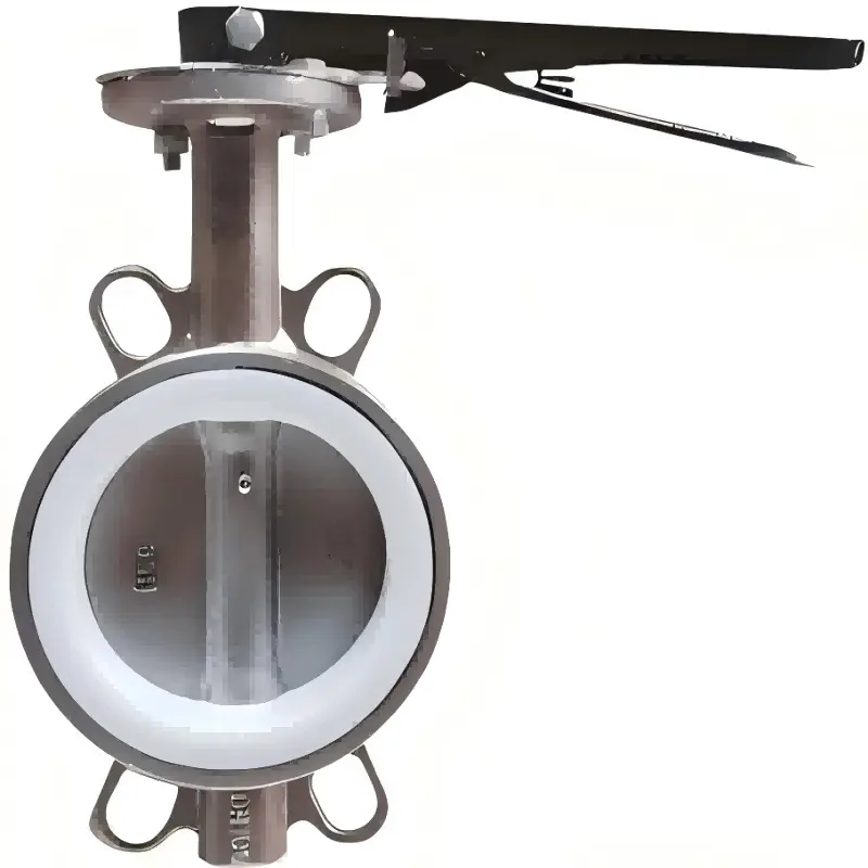 CE Certification PTFE Lined Stainless Steel Butterfly Valve Manufacturer, Factory
