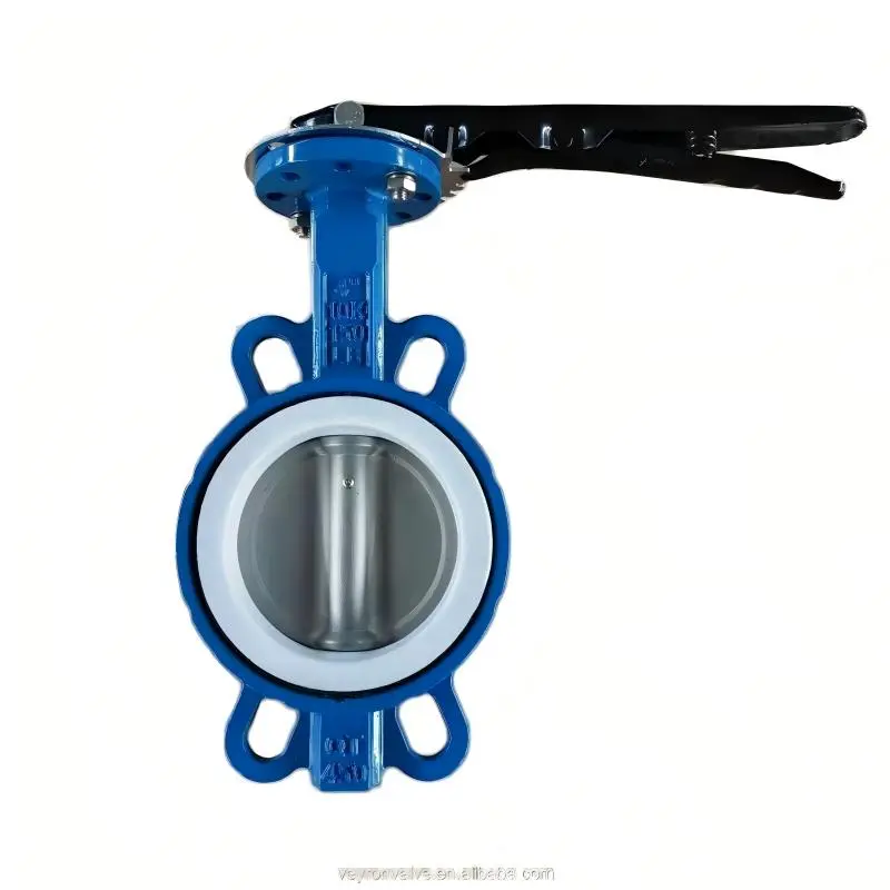 Wholesale PTFE Lined Cast Body Butterfly Valve Suppliers, Factory