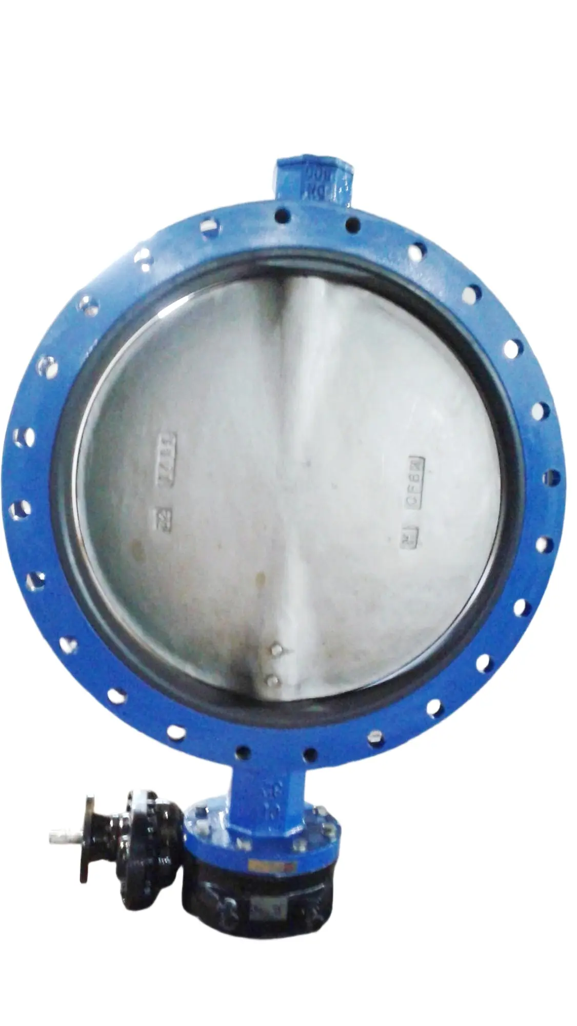 Flange Butterfly Valve Industrial View