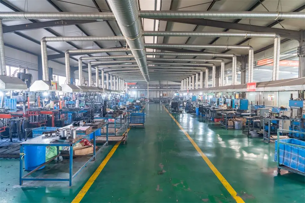 Valve body casting in the in-house foundry