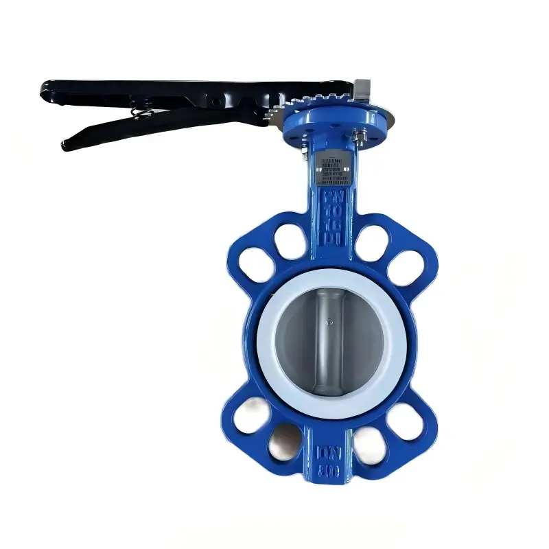 Wholesale PTFE Lined Cast Body Butterfly Valve Suppliers, Factory